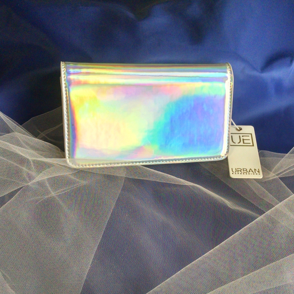 Urban Expressions Luxe Mirror Clutch